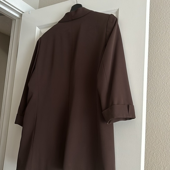 Brown blazer with medium sleeve - Picture 8 of 9
